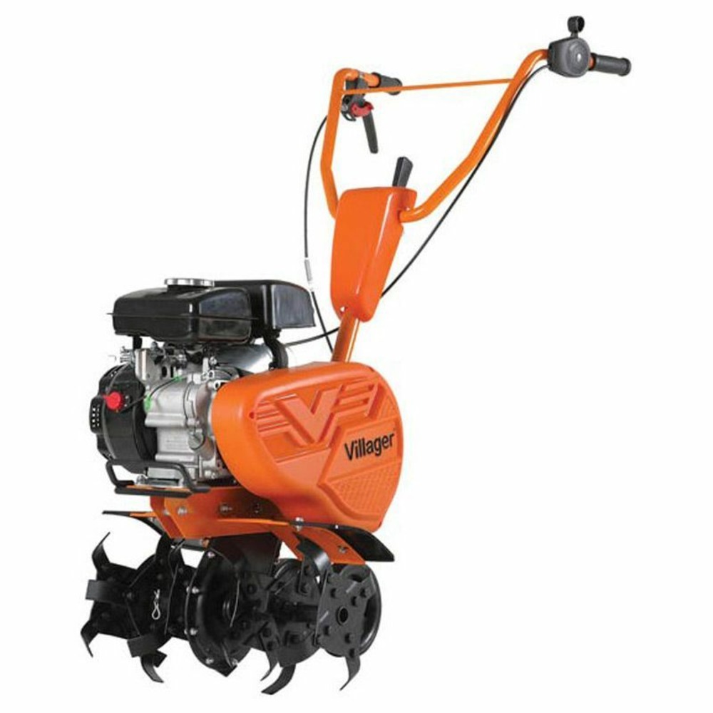 Motobineuse thermique 2,2cv 4 fraises protèges plantes villager vtb 4310v