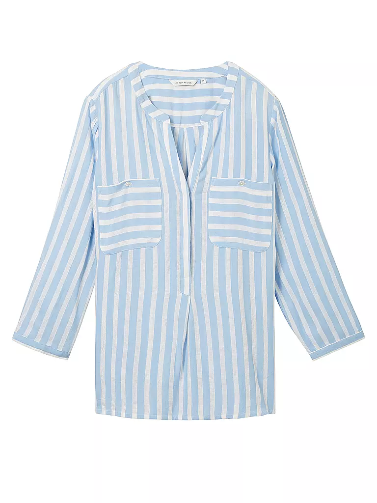 TOM TAILOR Bluse hellblau