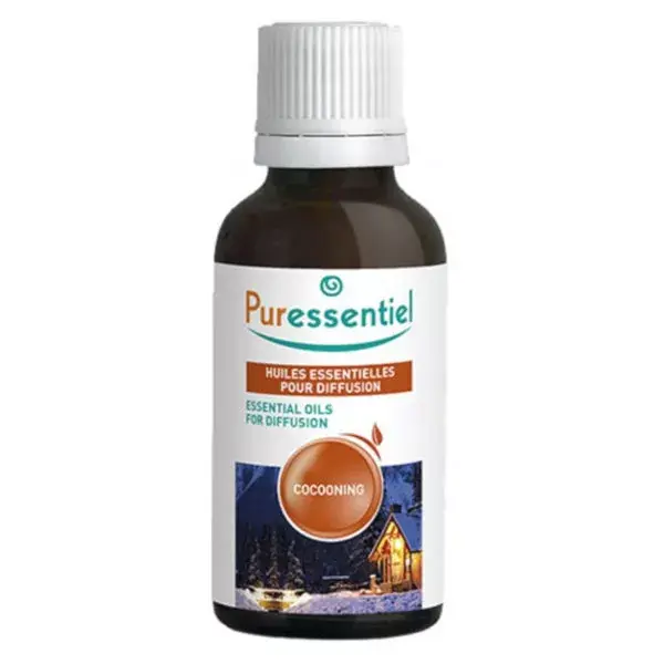 Puressentiel Diffusion Mélange Huiles Essentielles Diffuse Cocooning 30ml