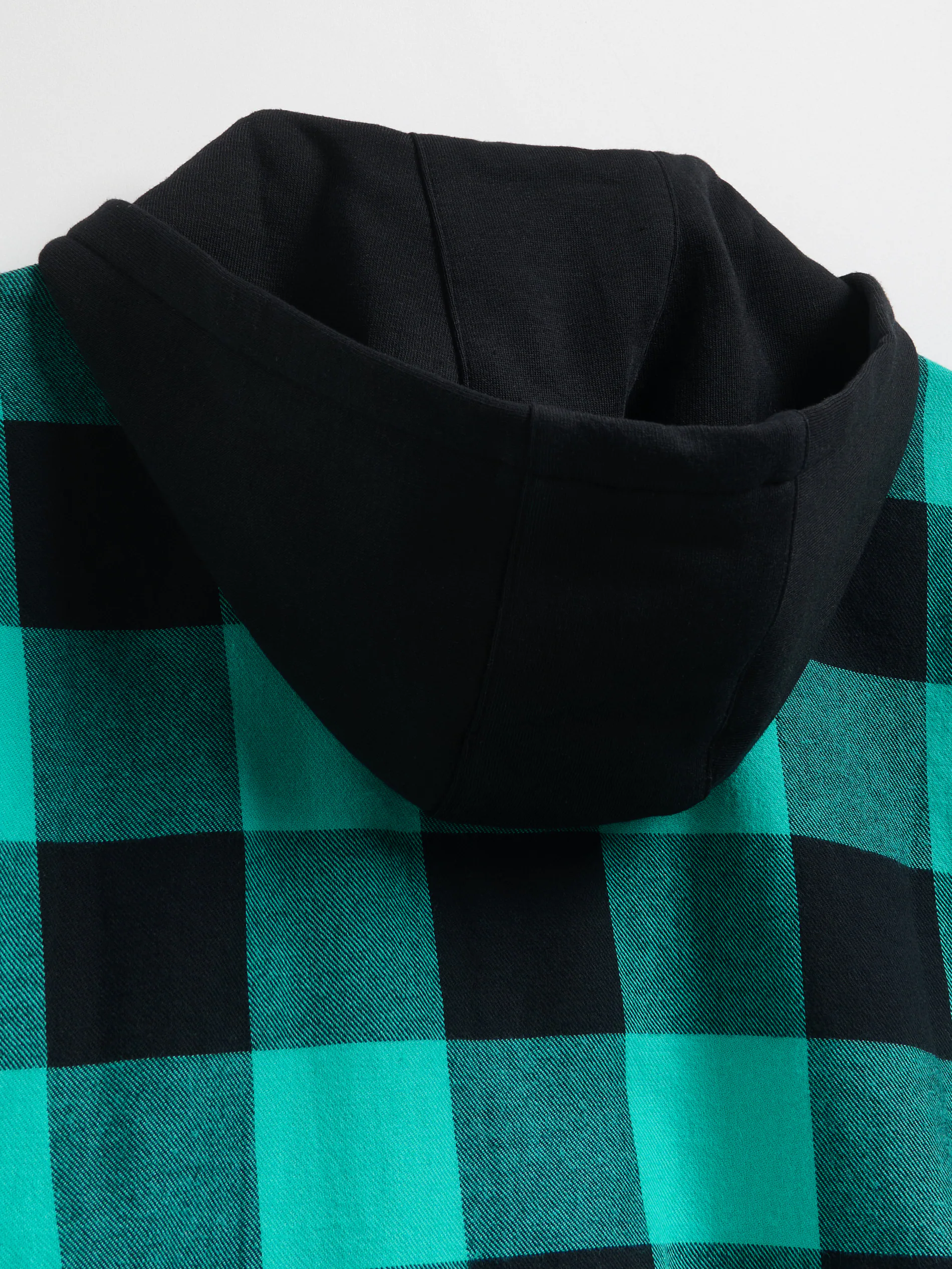 Kariertes Oversized-Nachthemd