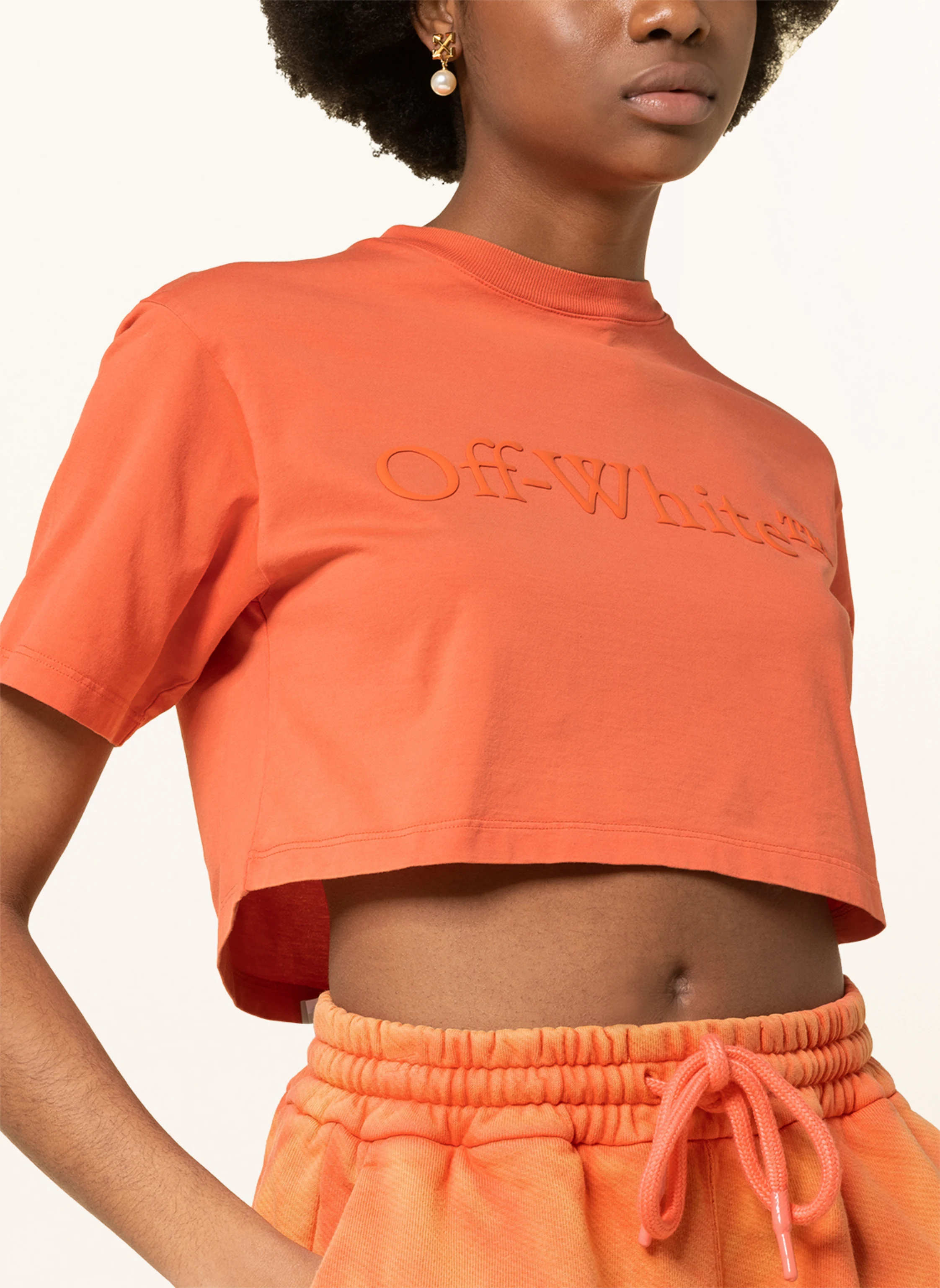 Off-White Cropped-Shirt