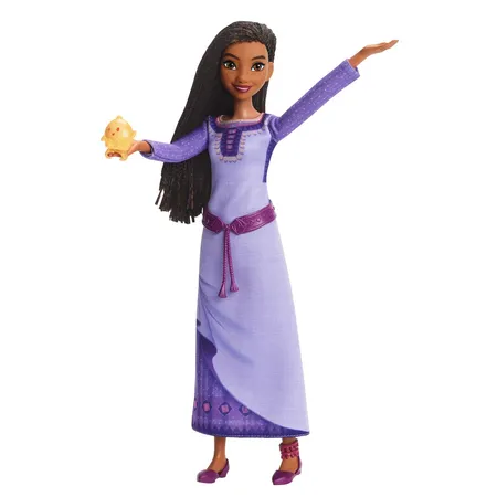 Mattel Disney Wish singende Asha von Rosas Modepuppe