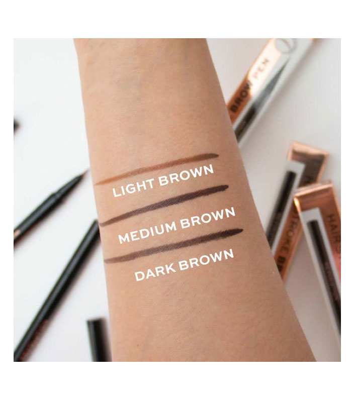 Revolution - Lápis de Sobrancelha Hair Stroke Brow Pen - Dark Brown