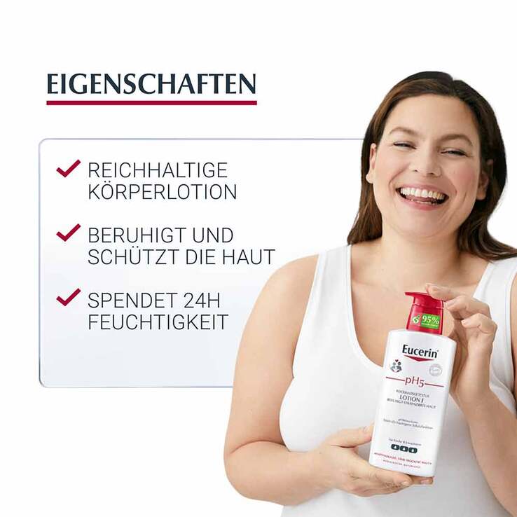 Eucerin pH5 Lotion F empfindliche Haut, 400 ml