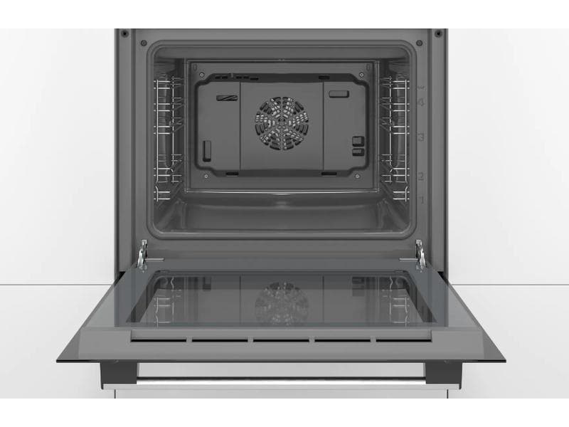 Bosch Einbauherd HEF010BR1 EU 60, Edelstahl Einbauherd mit 3D Heissluft