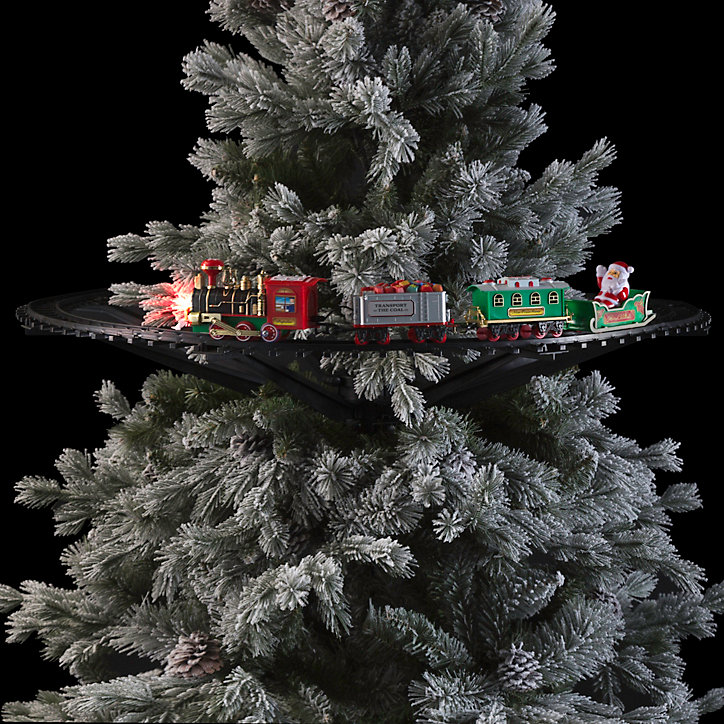 Train électrique pour sapin de Noël 23 pièces