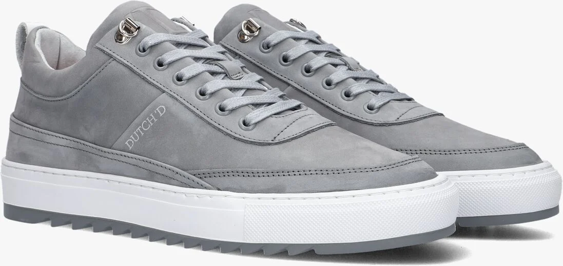 DUTCH\\'D grijze dutch'd lage sneakers myth heren