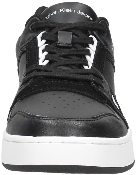 Calvin Klein Cupsole Laceup Basket Low LTH zwart