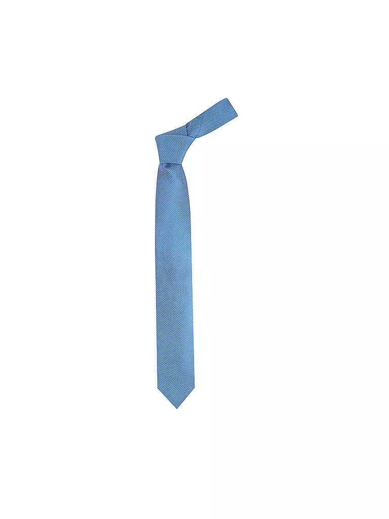 SEIDENFALTER Krawatte blau
