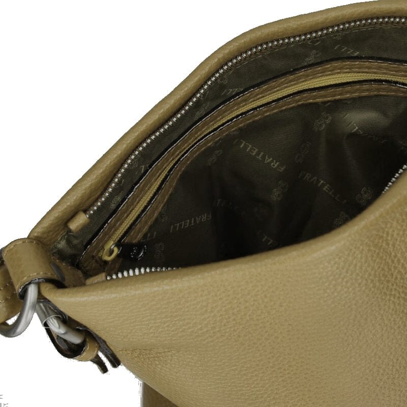 Gigi Fratelli Schouder-/Crossbodytas  Romance ROM0006 Taupe