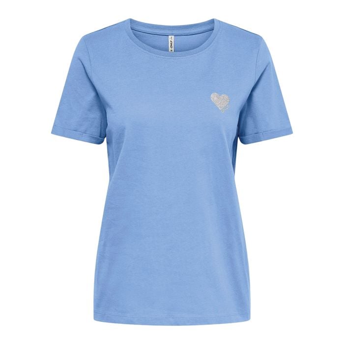 Only Kita Logo Shirt Dames