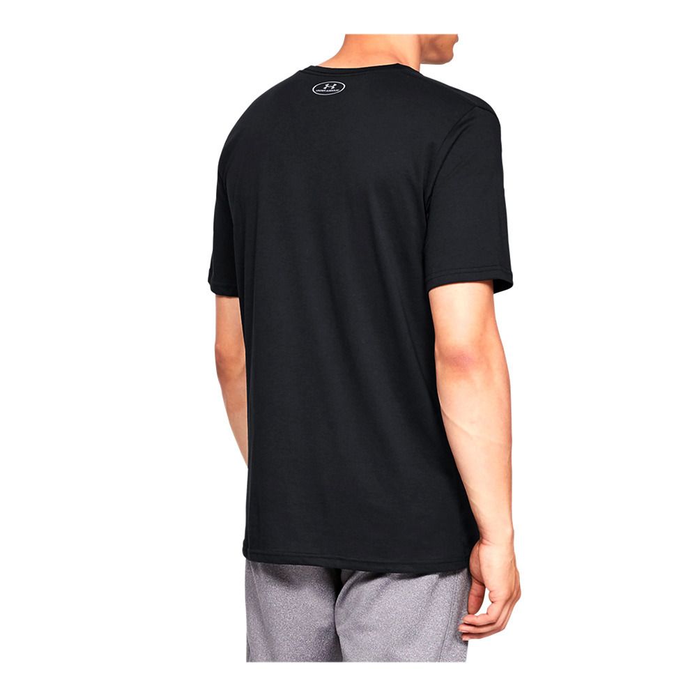 Under Armour SPORTSTYLE LC - Tee-shirt Homme noir