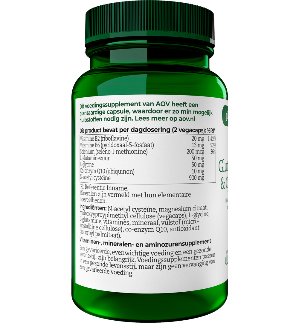 AOV 913 Glutamine- glycine & cysteinecomplex (30 vega capsules)