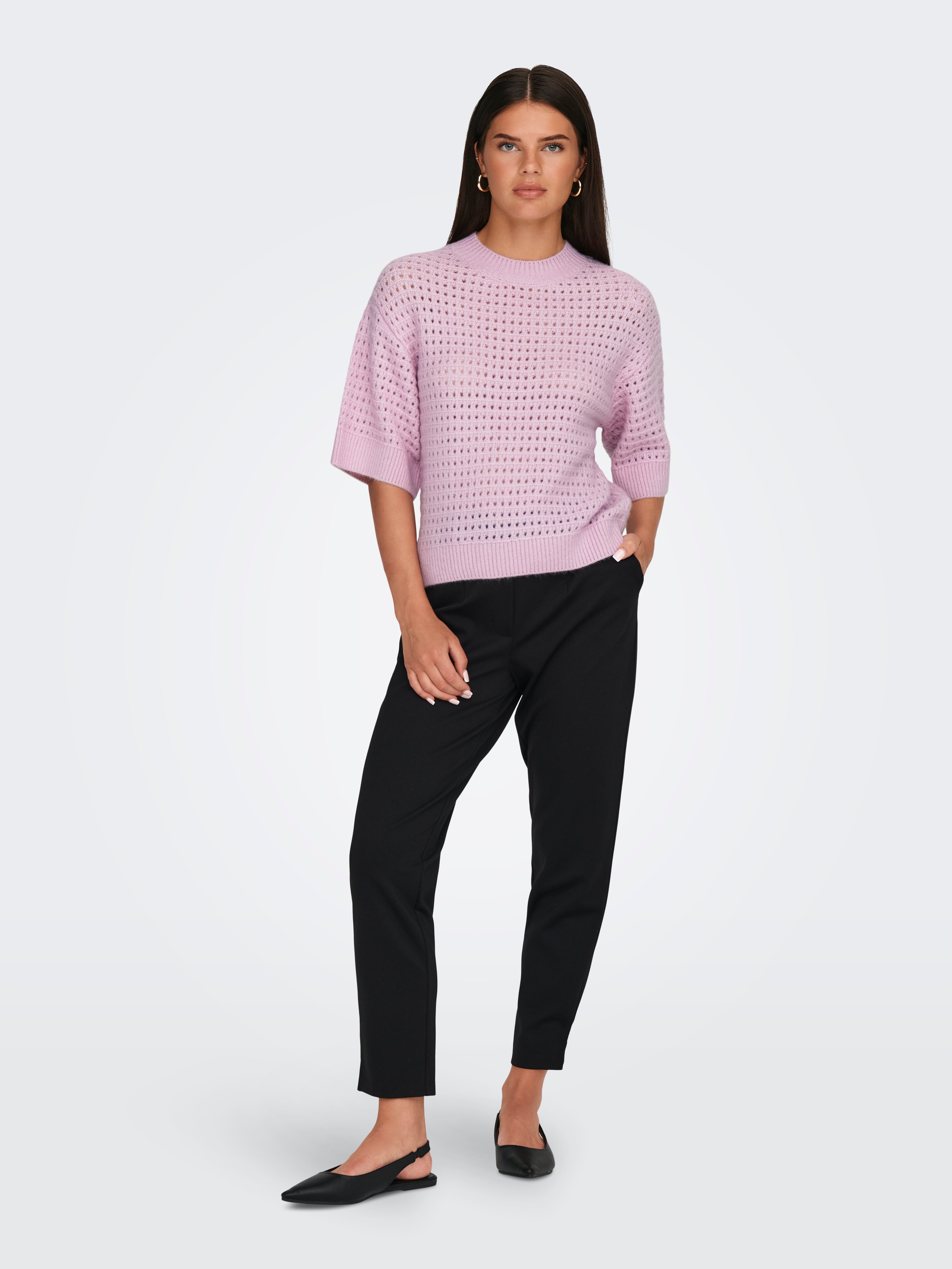 JDYLUCIE Strickpullover Winsome Orchid