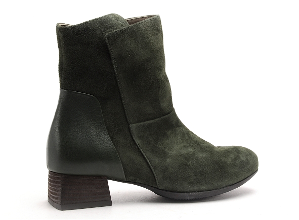 Think boots bottine talons femme 6847000 vert