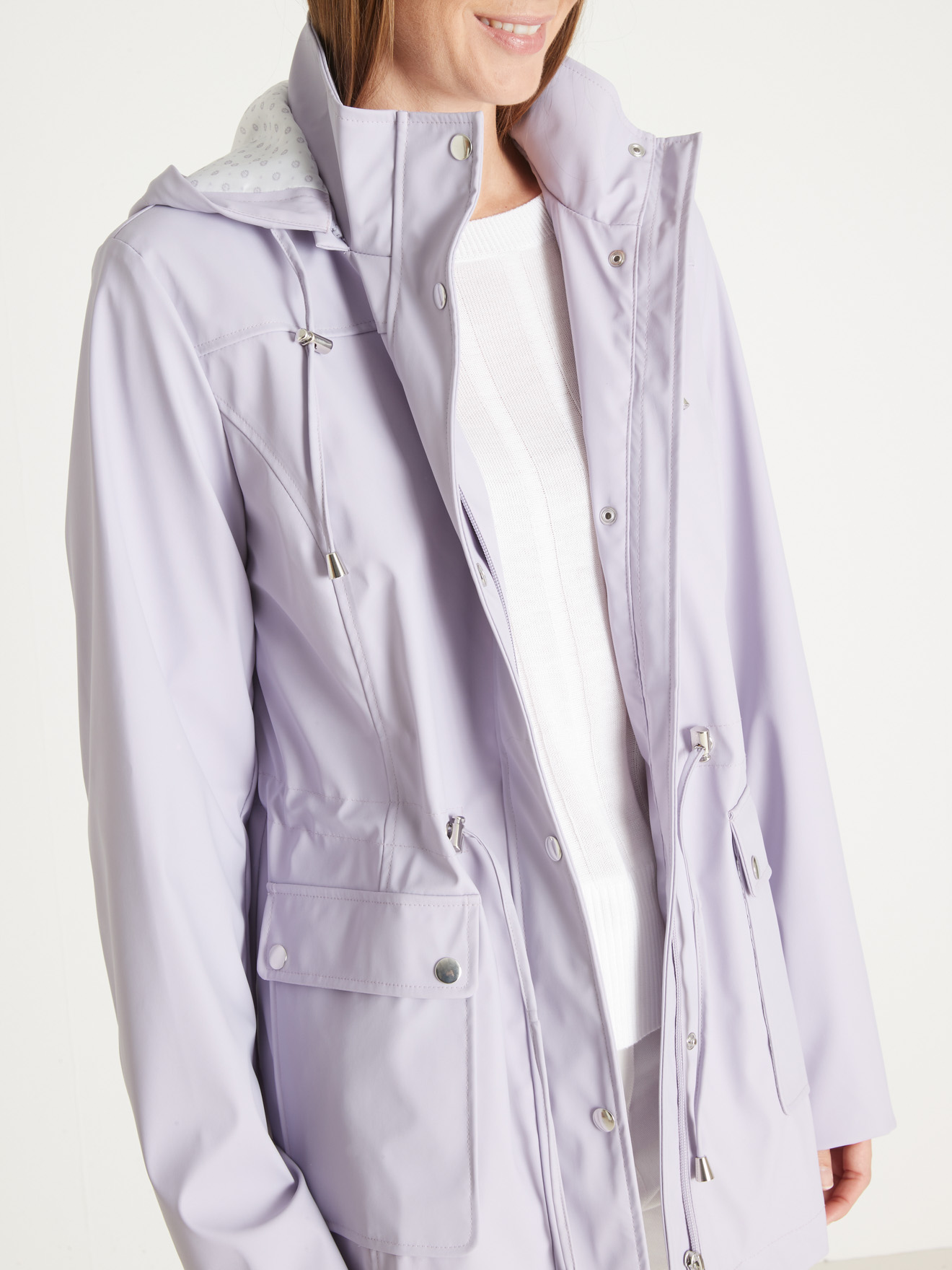 Parka déperlante capuche amovible