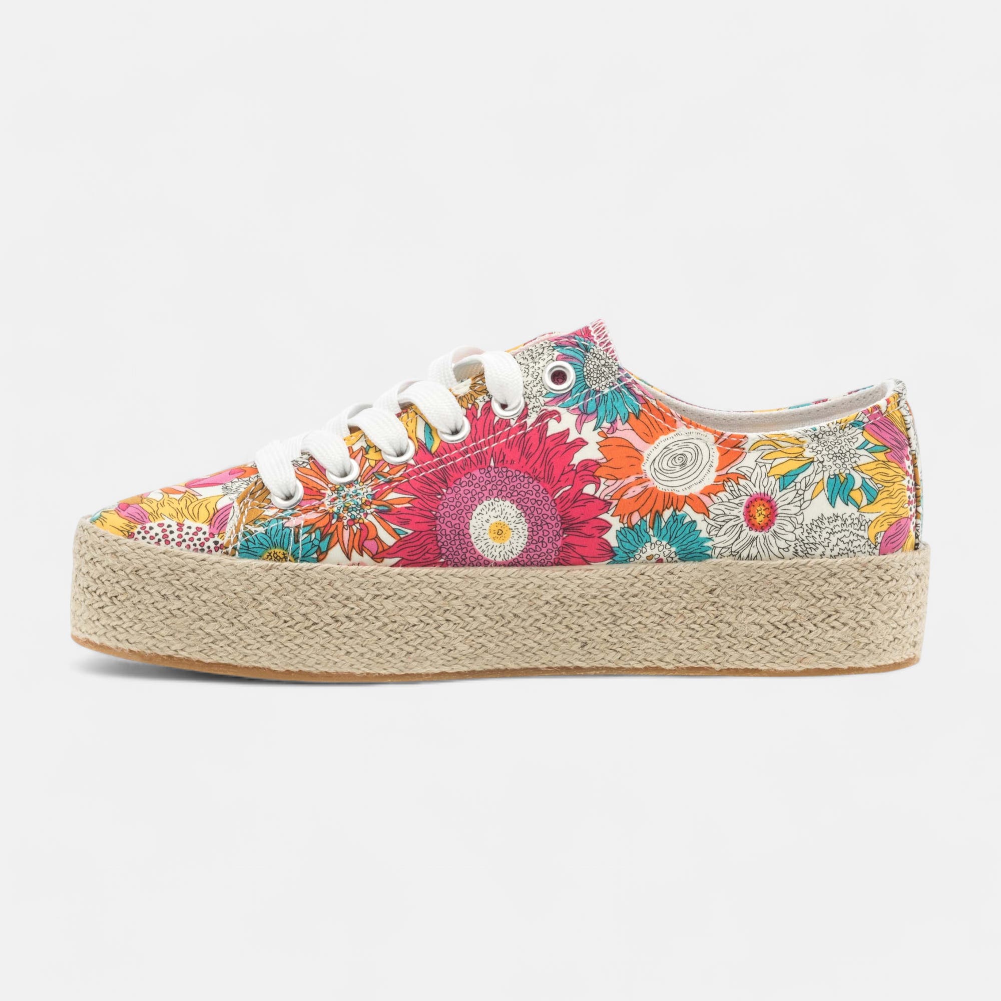 Baskets en toile Femme multicolore