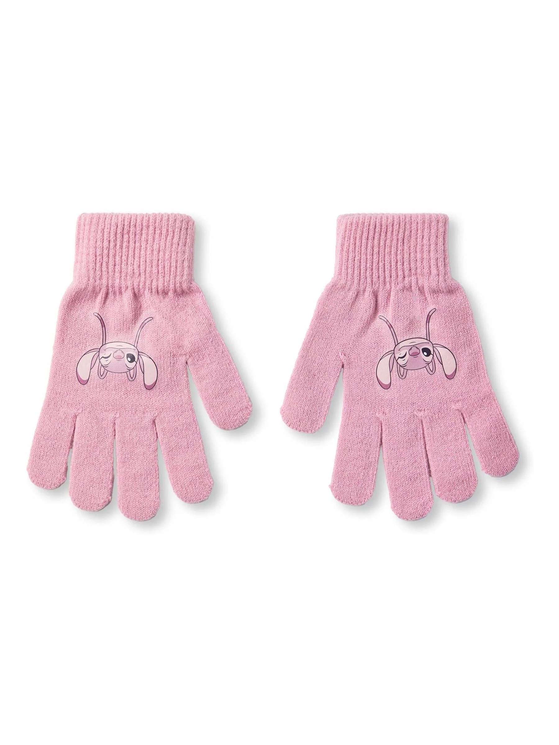 Roze - Vanilla Underground Disney Lilo & Stitch meisjes-muts en -handschoenenset