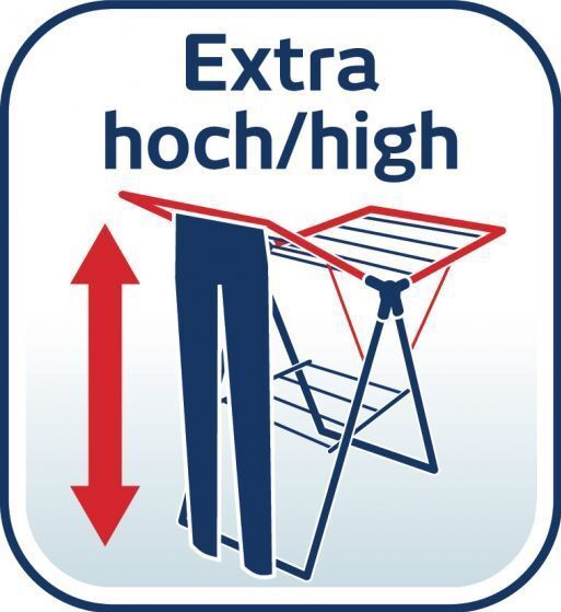 Droogrek - Verstelbaar - Staal - Zwart