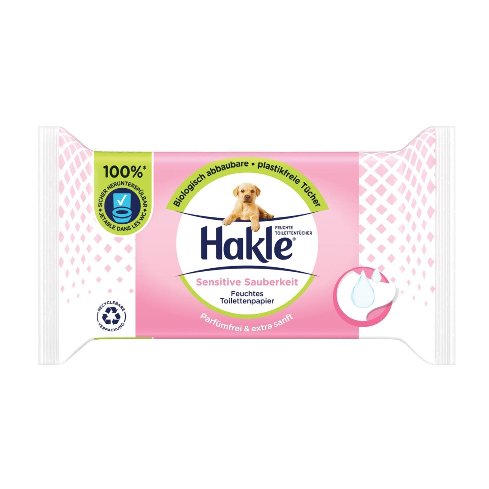 Hakle Feucht Sensitive Sauberkeit