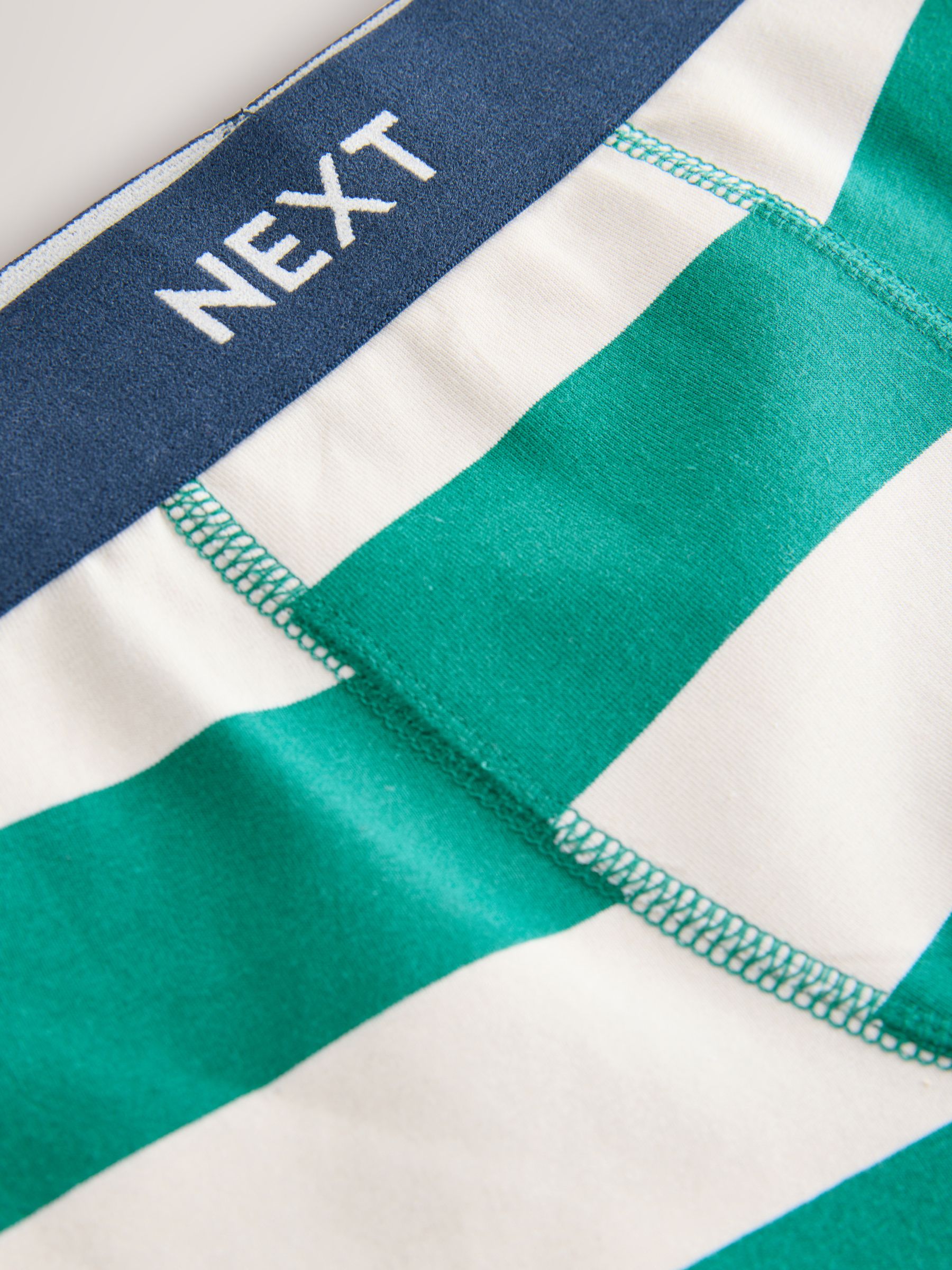 Rugbystreep - Verpakking van 7 boxershorts (1,5 - 16 jr)
