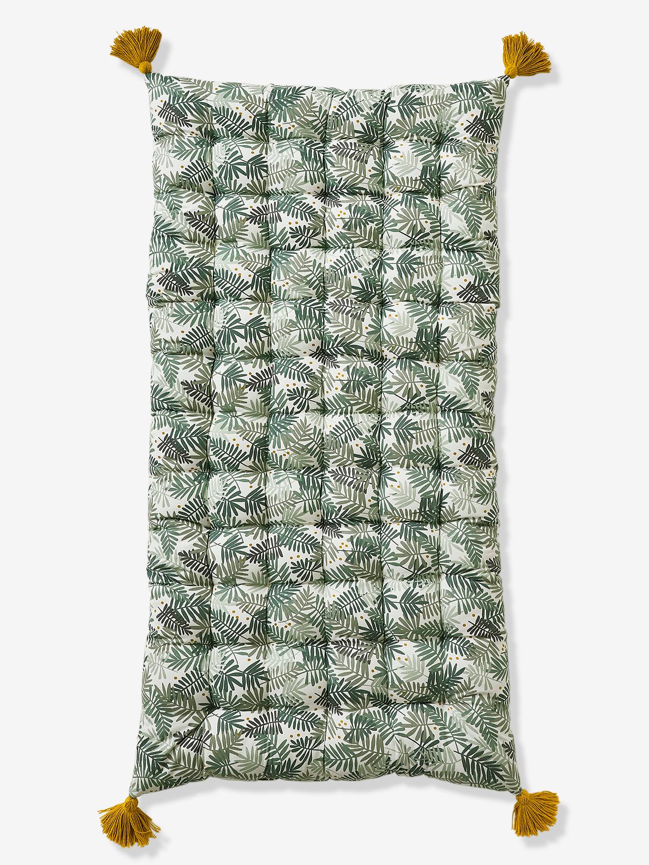 Colchão de chão Hanoi, estampa verde média