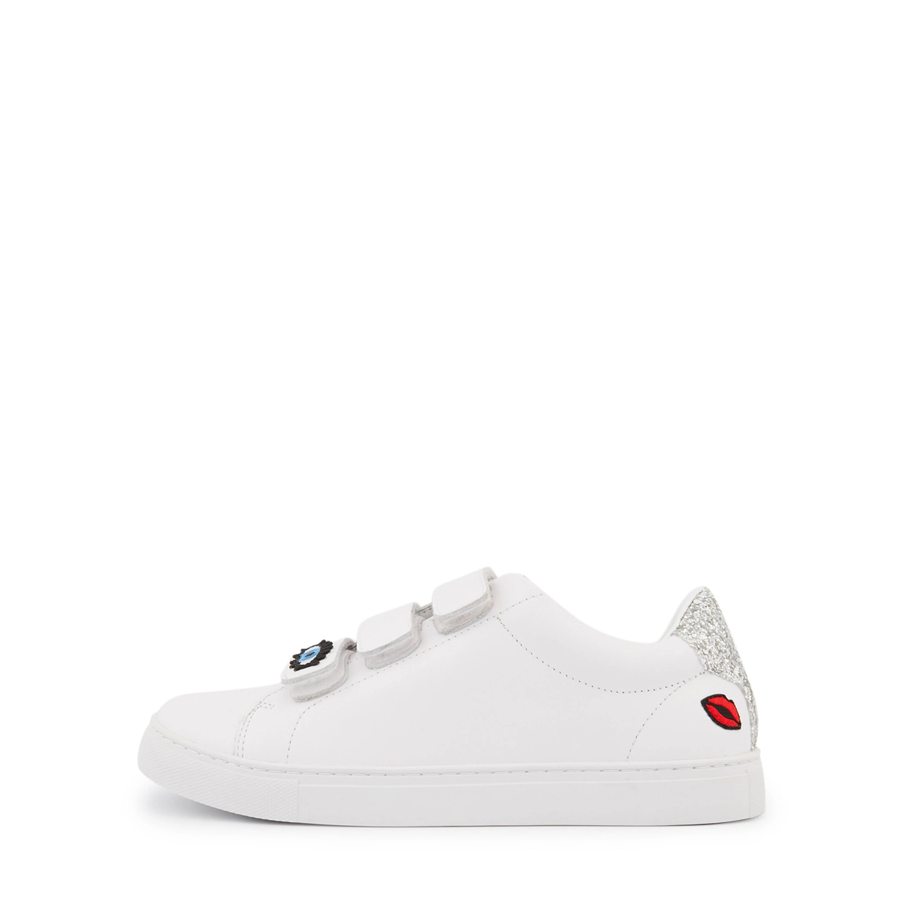 EDITH EYES - Sneakers en cuir | Blanc