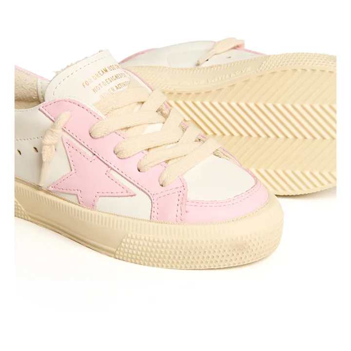 Golden Goose Baskets Lacets May | Rose