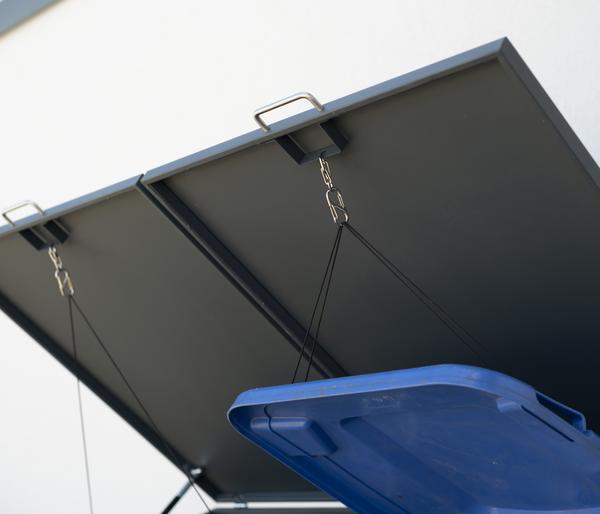 Westmann Mülltonnenverkleidung Kubus 2er Box,