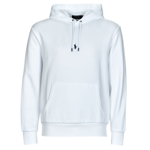 Polo Ralph Lauren - SWEATSHIRT DOUBLE KNIT TECH LOGO CENTRAL Blanco
