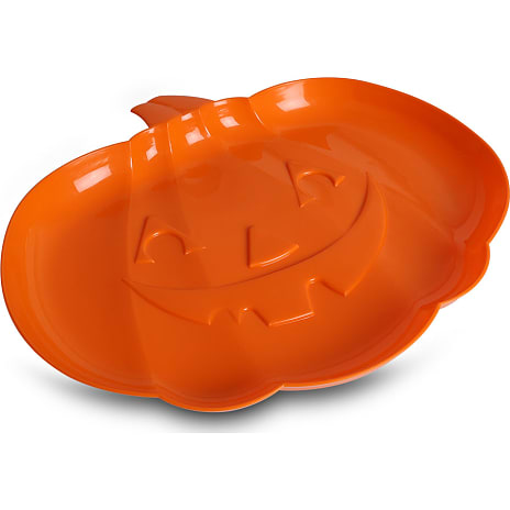 Halloween græskartallerken/fad - orange