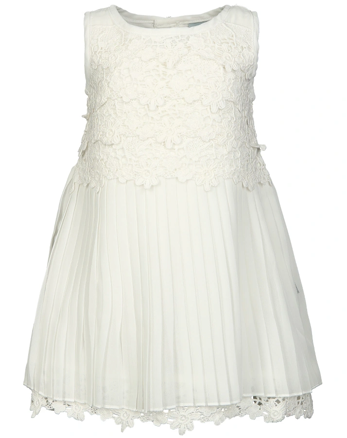 Spitzen-Tüllkleid CLASSIC GIRLS LACE in offwhite