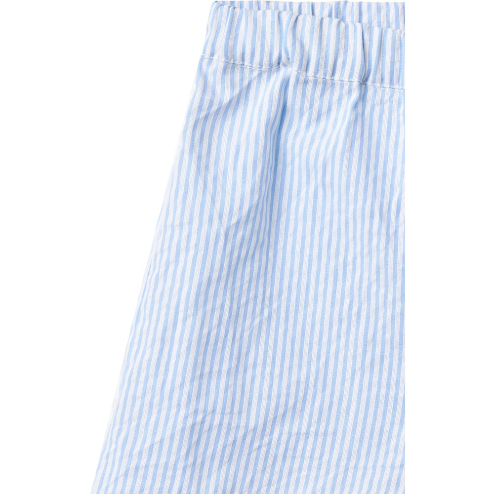 Køb COPENHAGEN COLORS Sky Blue W Cream Stripe Seersucker Deco Sæt