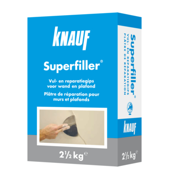 Knauf Superfiller vul- en reparatiegips 2,5 kg