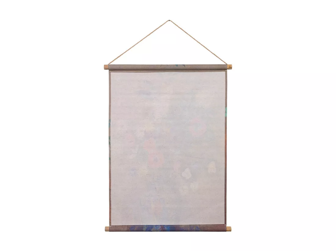Toile imprimée en parchemin