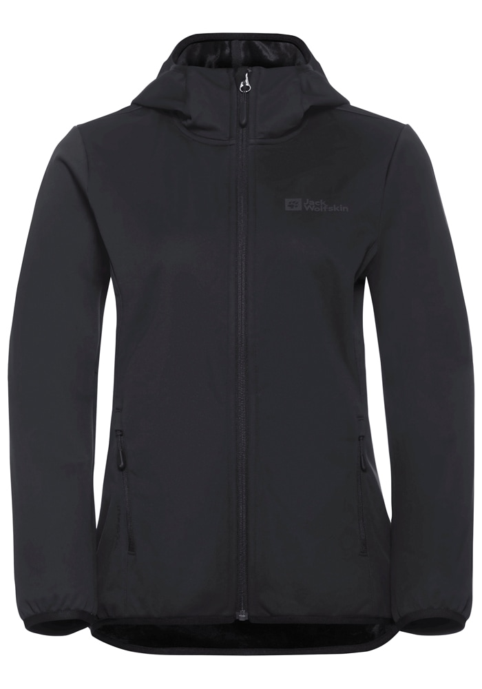 Jack Wolfskin Softshelljacke »WINDHAIN HOODY W« mit Kapuze