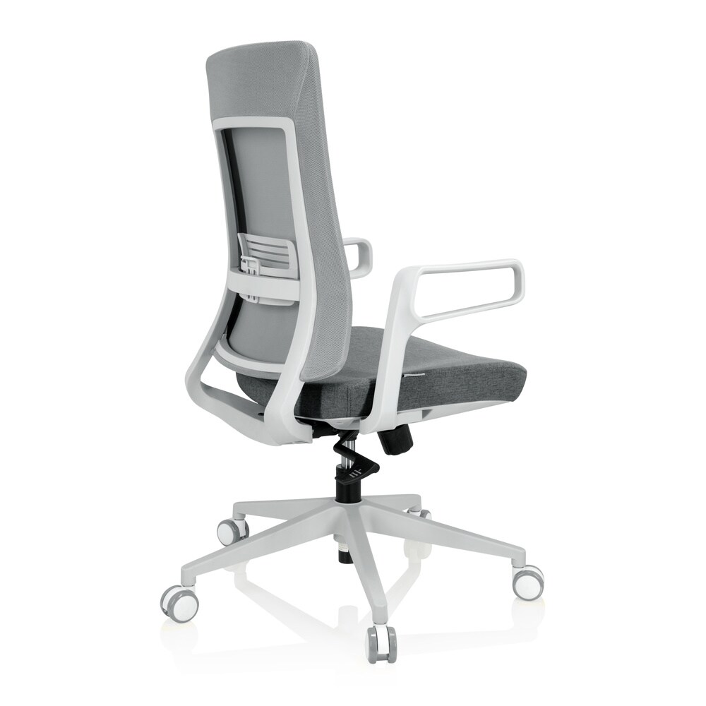 Home Office Bürostuhl COMFIO WM Stoff/Netzstoff mit Armlehnen hjh OFFICE