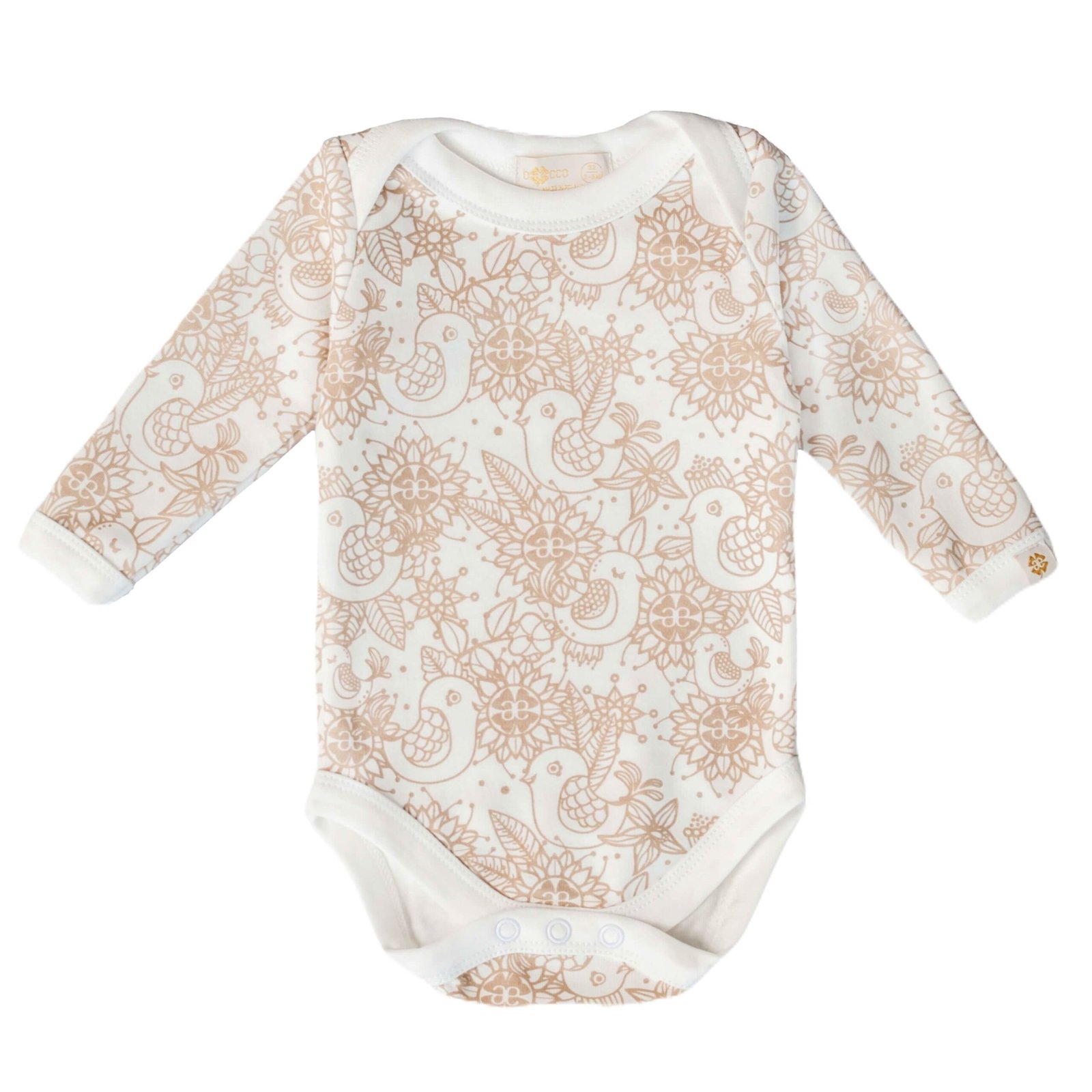 Buy Baby Long Sleeve Bodysuit | 100% Organic, Hypoallergenic