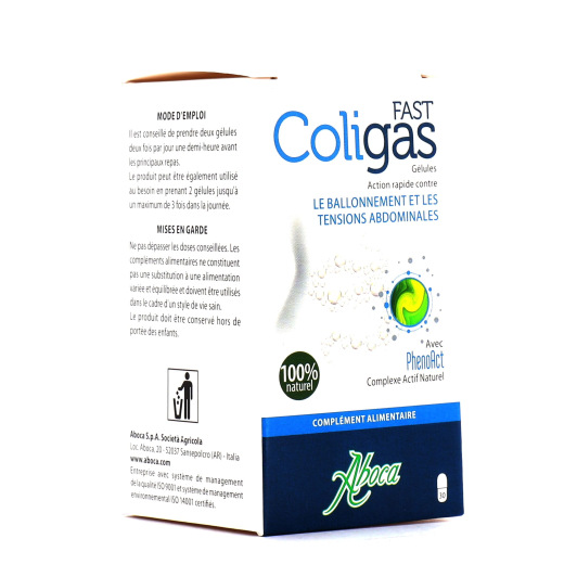 Aboca ColiGas Fast - Ballonnements, Tensions Abdominales