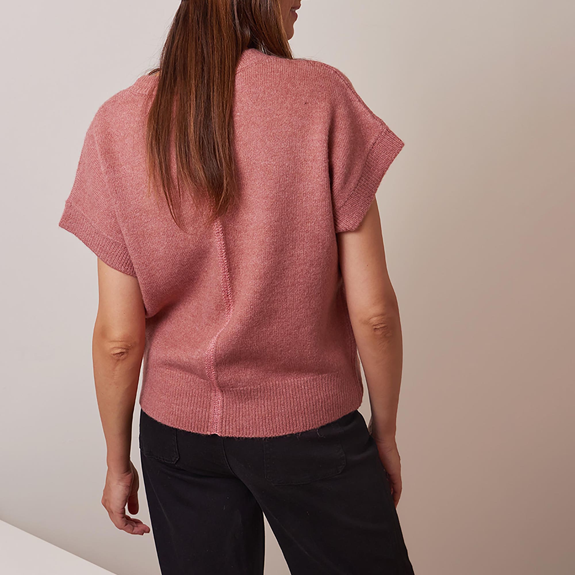 Pull Femme rose