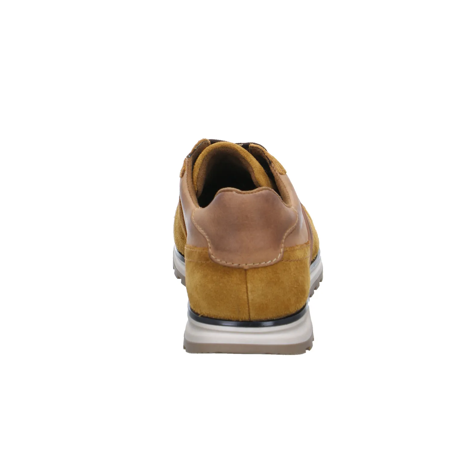 BUGATTI SHOES Halbschuhe Sneaker Cognac Leder