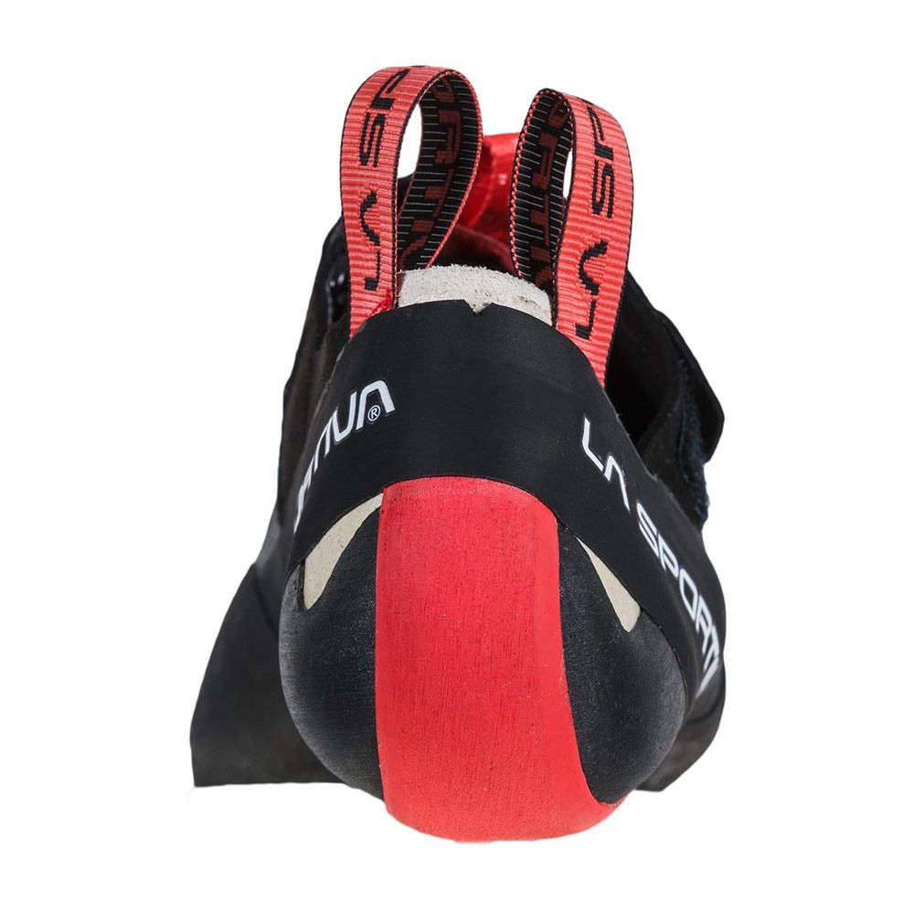 La Sportiva THEORY - Chaussons escalade Femme black/hibiscus