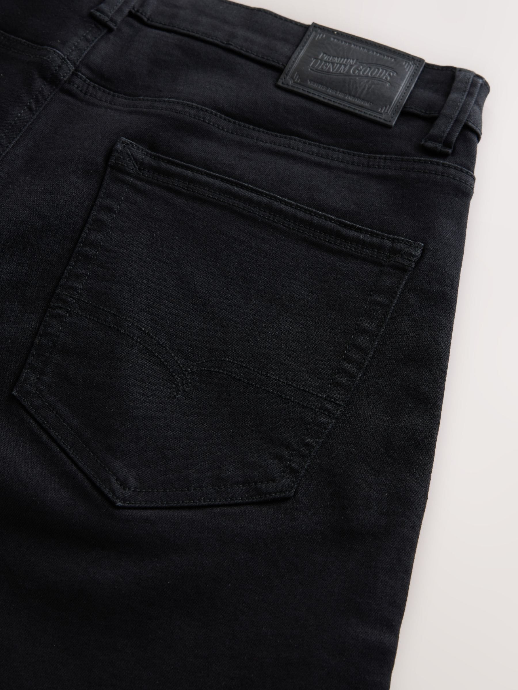 Zwart - Slim Fit - Motionflex jeans