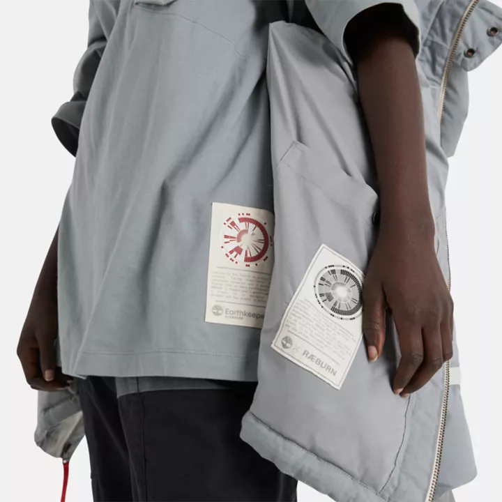 Doudoune Timberland x Raeburn en gris