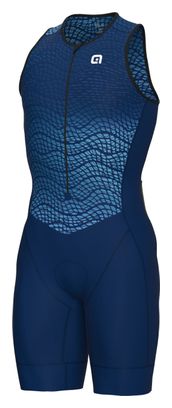 Combinaison Triathlon Sans Manches Ale Dive Bleu