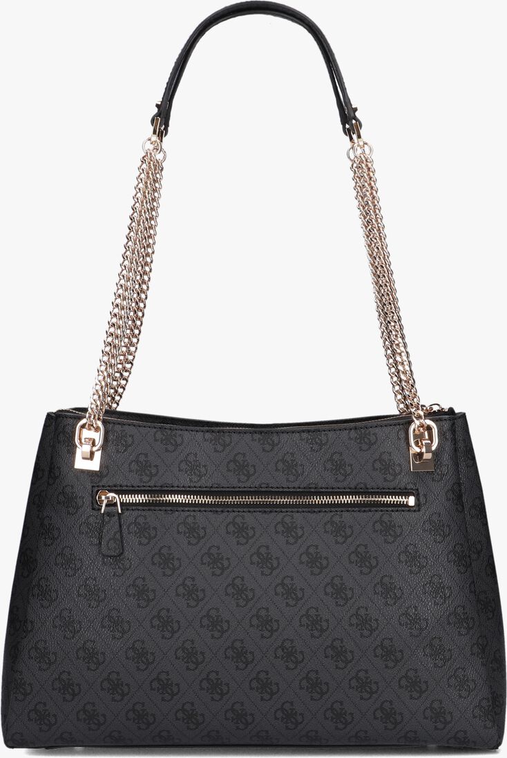 GUESS zwarte guess schoudertas eliette logo girlfriend carry