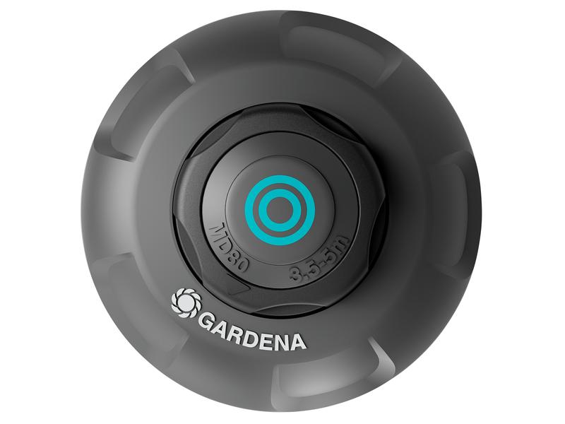 GARDENA Sprinklersystem Versenkregner MD80 Automatische Bewässerung von mittelgrossen Flächen bis 80 m²