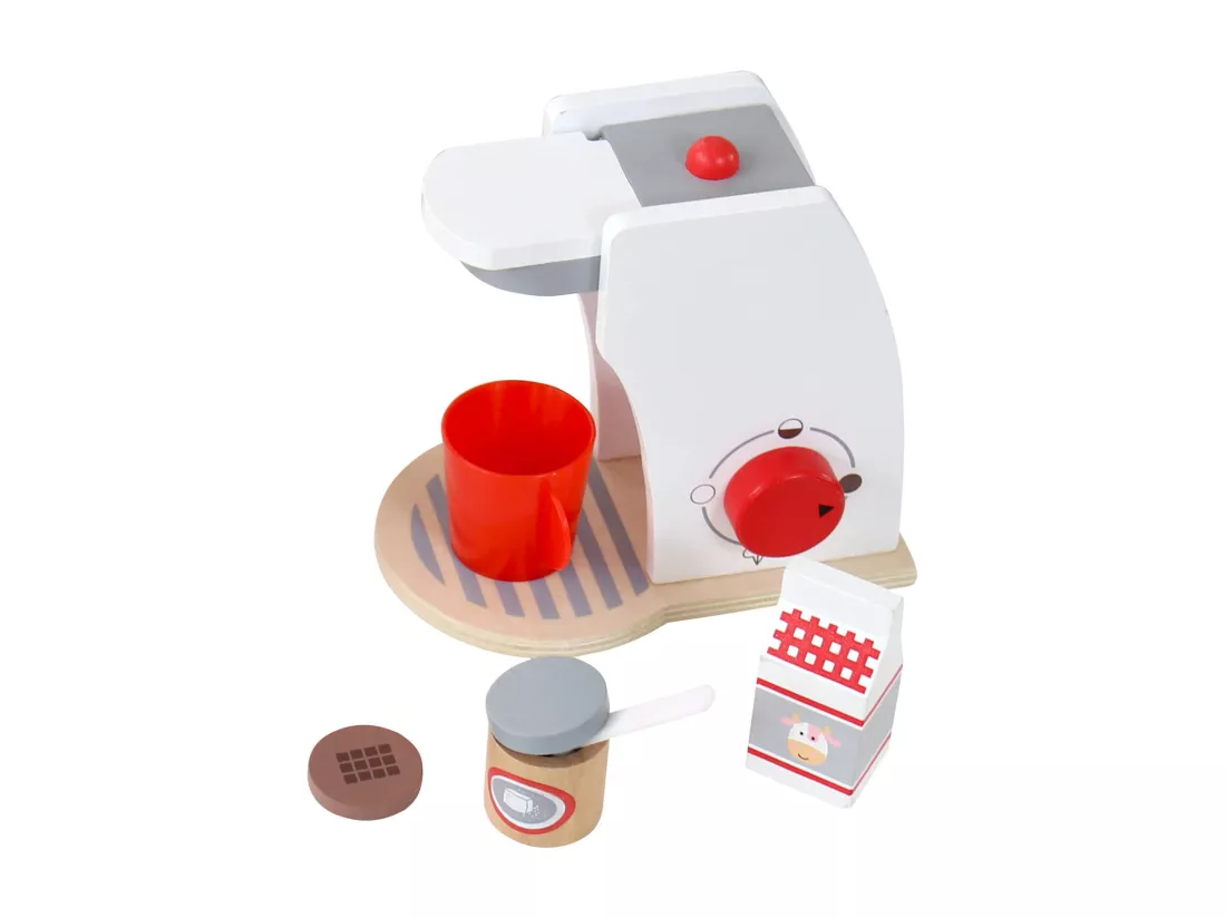 Jeu de Machine à Café pour Enfants Booy À partir de 3 ans Bois Multicolore