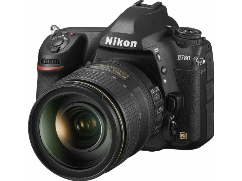 Nikon D780   AF-S 24-120mm F/4 VR kit, 24,5 MP, 6048 x 4024 pixel, CMOS, 4K Ultra HD, Berøringsskærm, Sort