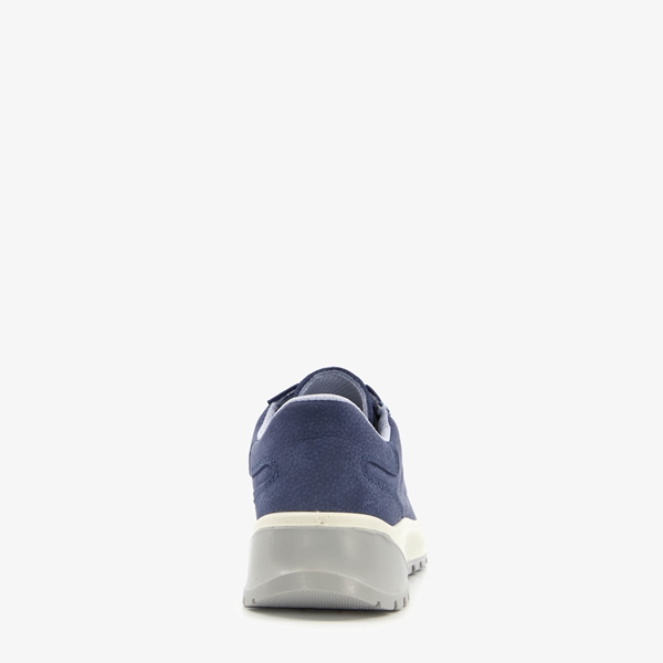 Hush Puppies leren dames sneakers blauw